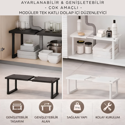 Akıllı Lavabo Altı Düzenleyici Raf™